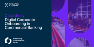 Digital Corporate onboarding in Commercial Banking case study