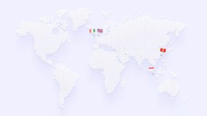 KYC Offices on world map