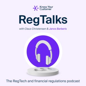 RegTalks Podcast Cover with Janos Barberis