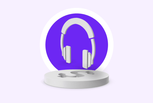 Regtalks logo: headphones and a money symbol in KYC branding