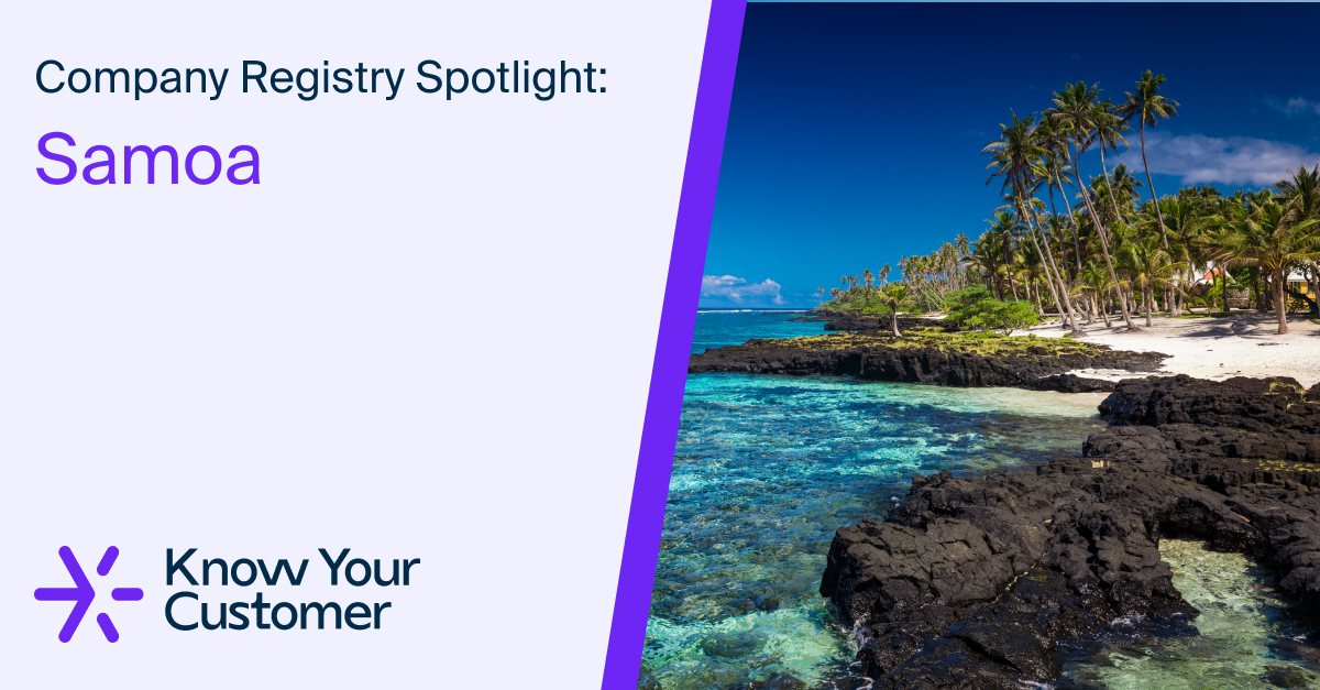 Customer Service Samoa Company Registry Spotlight: Samoa | Know Your Customer