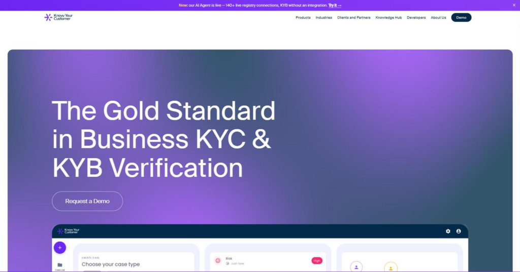 Know Your Customer screenshot