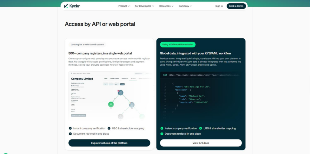Kyckr screenshot