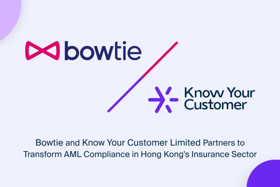 Bowtie and Know Your Customer partnership announcement